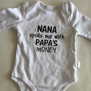 Baby Long Sleeve Graphic Bodysuit